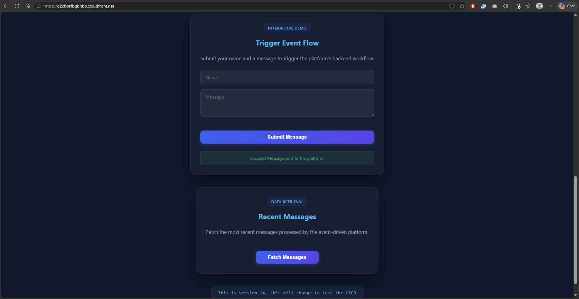 UI Detailed Metrics